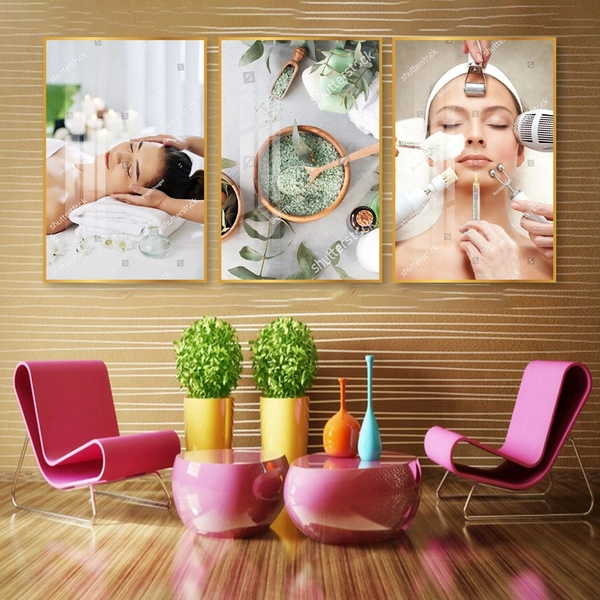 Tranh Treo Tường Spa Thảo Mộc Thiên Nhiên
