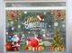 Combo decal trang trí noel ông già noel phát quà
