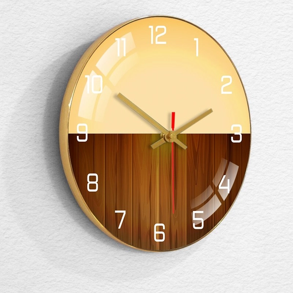 Đồng Hồ Vintage Vân Gỗ 6