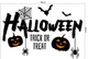 Decal trang trí Halloween Trick or Treat Combo 1