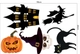 Decal trang trí Halloween Trick or Treat Combo 1