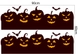 Decal trang trí Happy Halloween combo 1