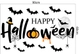 Decal trang trí Happy Halloween combo 2