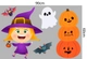 Decal Trang Trí Happy Halloween Combo 4