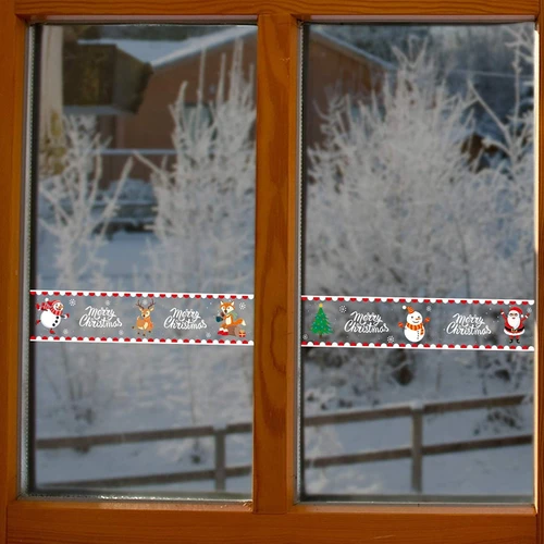 Decal trang trí noel bộ sưu tập giáng sinh và merry christmas