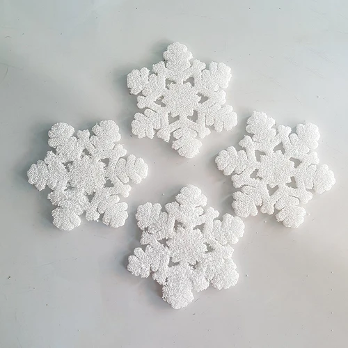 Bông tuyết trắng xốp mềm trang trí noel