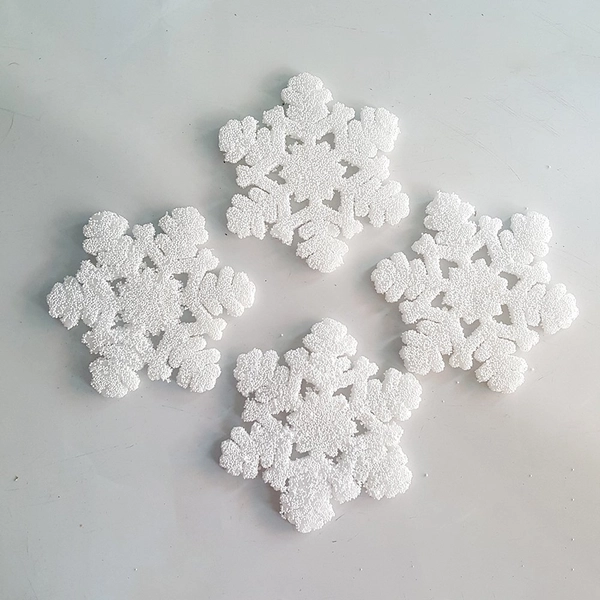 Bông tuyết trắng xốp mềm trang trí noel