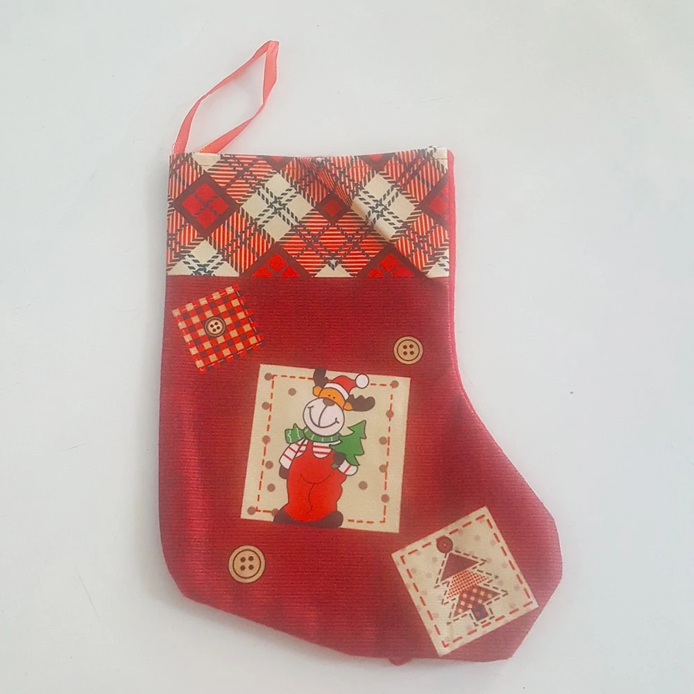 Đồ Trang Trí Noel Tất Treo Tuần Lộc Và Cây Thông