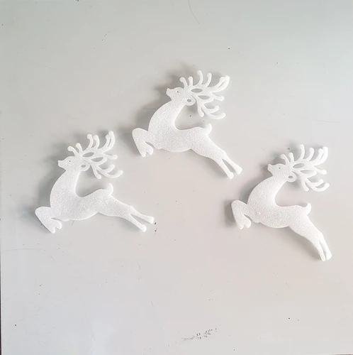 Hình dán tuần lộc xốp trang trí noel