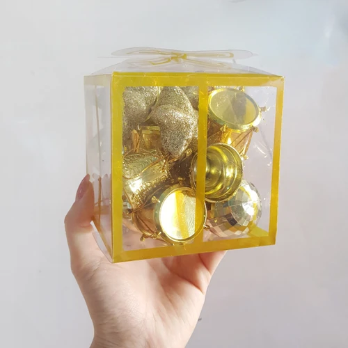 Quả châu đủ loại hộp vuông nhỏ