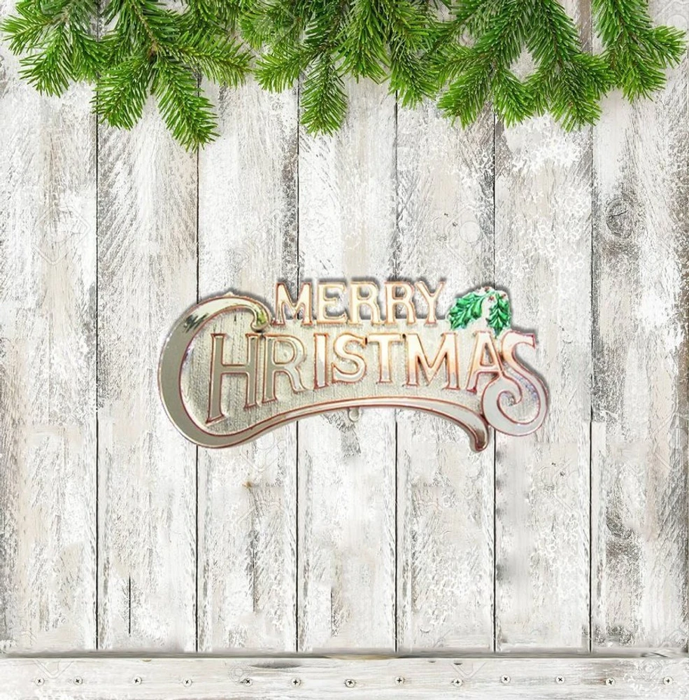 Bảng treo chữ Merry Christmas trang trí noel