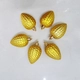 Set 6 quả thông sơn bóng mờ trang trí cây thông noel
