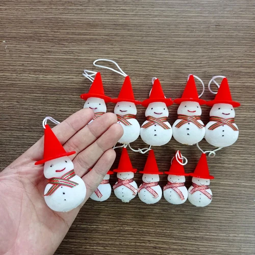 Đồ trang trí noel bộ 6 người tuyết treo