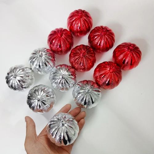 Đồ trang trí noel set 6 quả châu múi