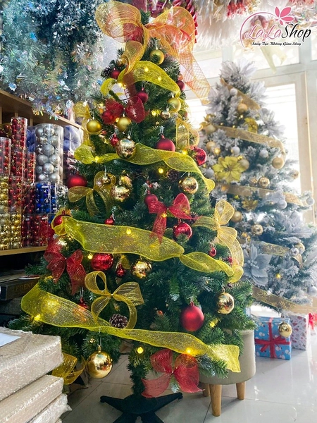 Cây Thông Noel 1m8 full phụ kiện mẫu 10