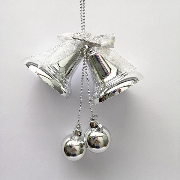 Đồ trang trí noel chuông đôi đại và châu