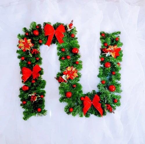 Dây thông trang trí noel sắc đỏ