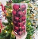 Hộp 24 Quả Châu Trang Trí Noel 6cm 3 họa tiết cao cấp
