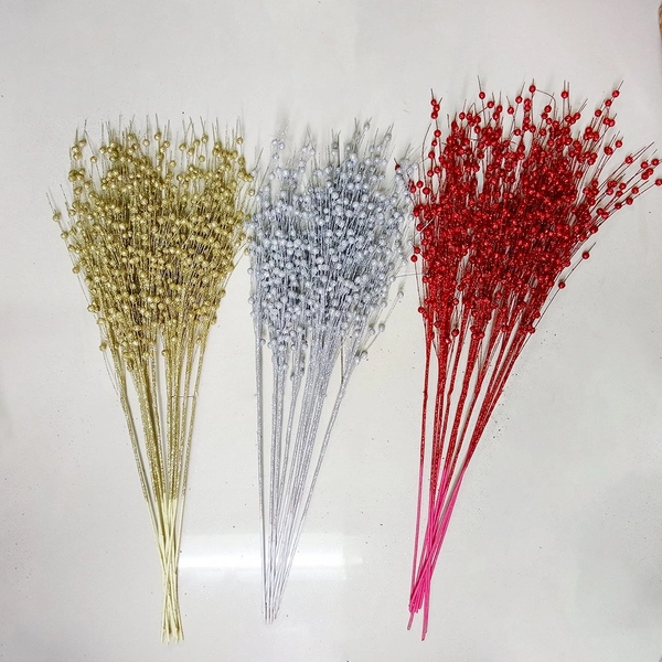 Cành đào đông phủ kim tuyến