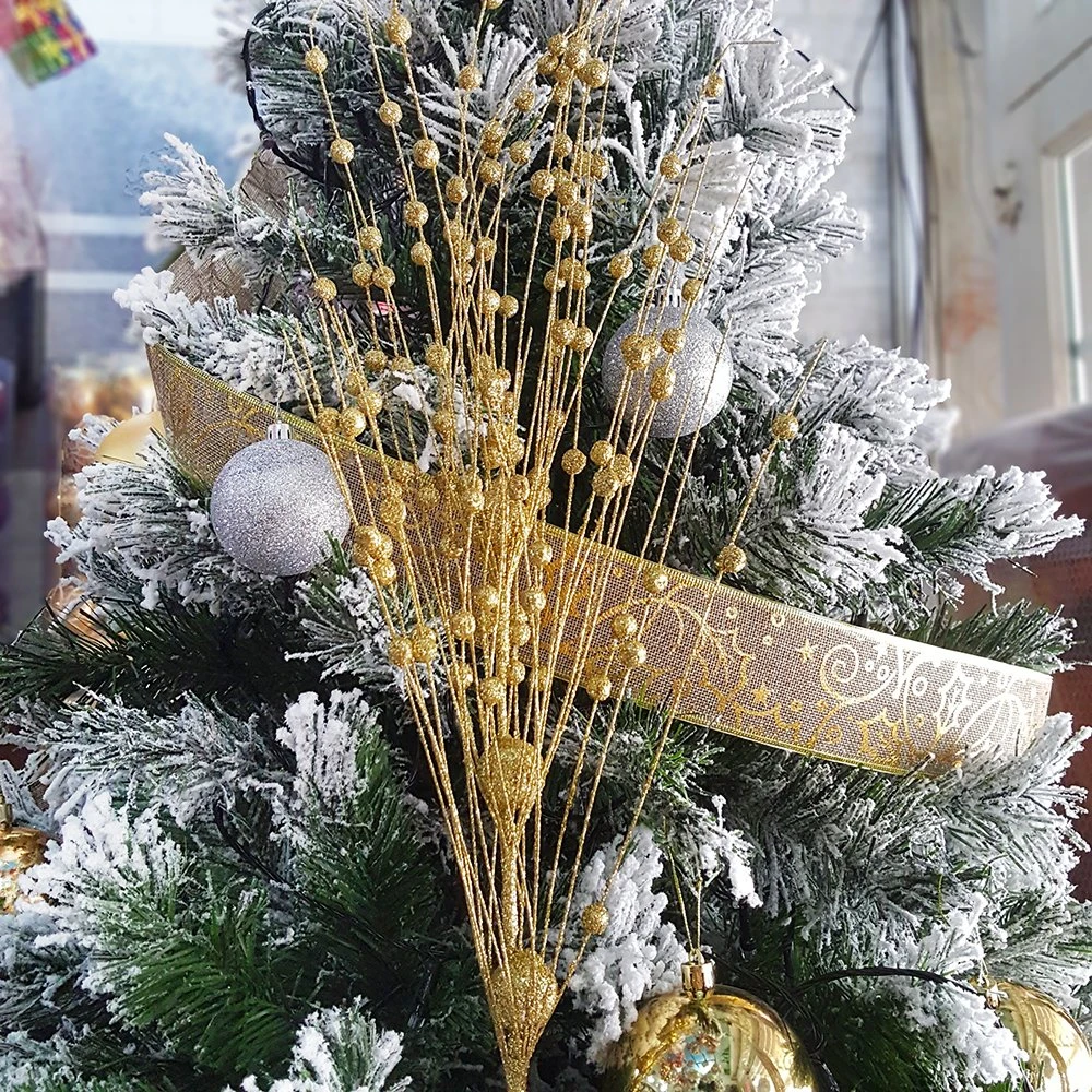 Cành đào đông phủ kim tuyến 2