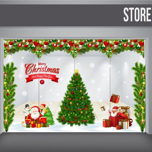 Combo deal trang trí noel cây thông xanh may mắn