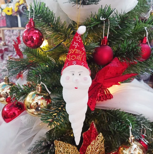 Đồ trang trí noel ông già noel que kem treo trang trí noel
