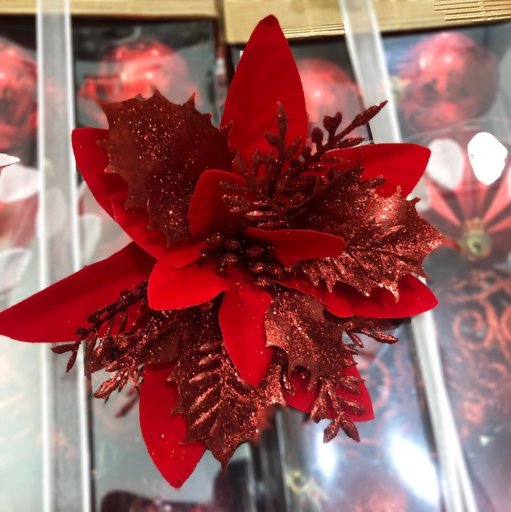 Hoa trạng nguyên size trung trang trí Noel