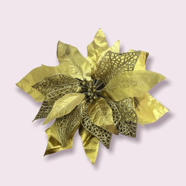 Hoa trạng nguyên lớn size 28cm trang trí cây thông noel