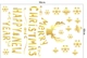 Decal trang trí noel merry christmas và happy new year