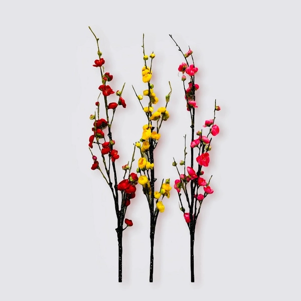 Cành mai cổ trang trí cao 120cm