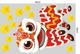 Decal trang trí tết lân mừng đón xuân