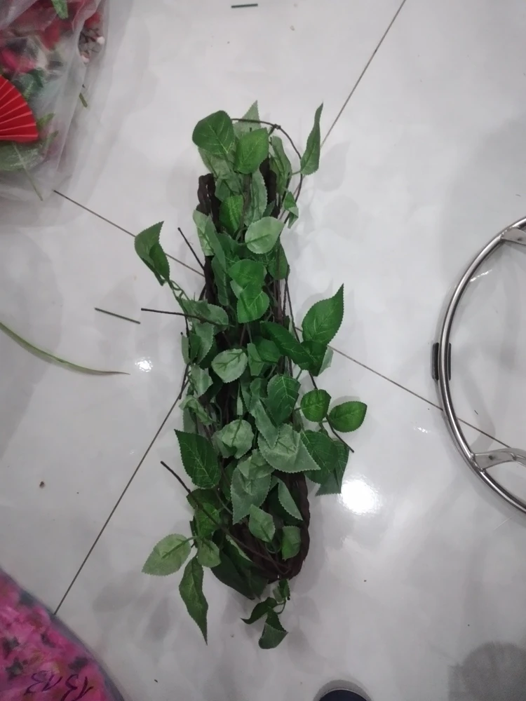 Dây lá xanh dài 1m