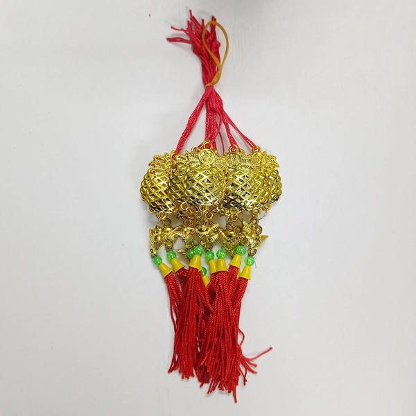 Bộ 10 dây lộc treo trái thơm vàng trang trí tết 15