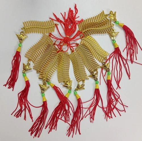 Combo 10 dây lộc treo pháo vàng trang trí tết