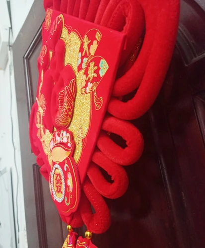 Liễn chữ phúc lớn 1m1 kèm túi tiền trang trí tết