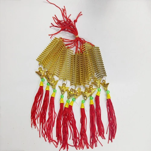 Bộ 10 dây lộc treo pháo vàng treo trang trí tết