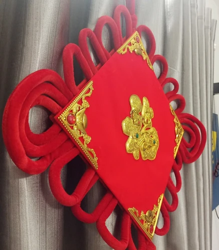 Liễn chữ phúc nhung đỏ lớn 1m1 trang trí phòng khách ngày tết mẫu 2