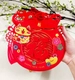 Lộc treo túi vàng nhung đỏ Happy new year trang trí tết