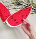 Miếng Dưa Hấu Đỏ Sọc Trang Trí Tết
