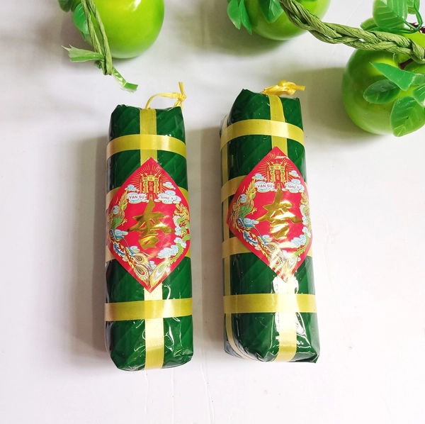 Combo 2 mô hình bánh tét trang trí tết