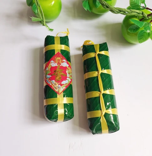 Combo 2 mô hình bánh tét trang trí tết