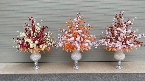 Cành đào râu trang trí cao 100cm