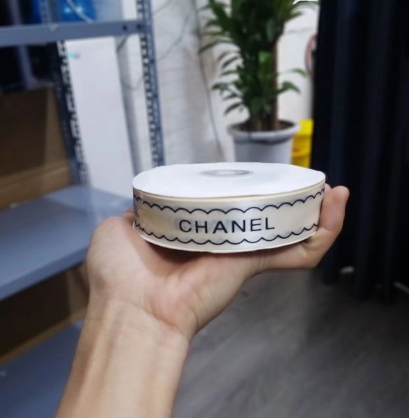 Cuộn ruy băng chữ nhiều màu 2,5cm