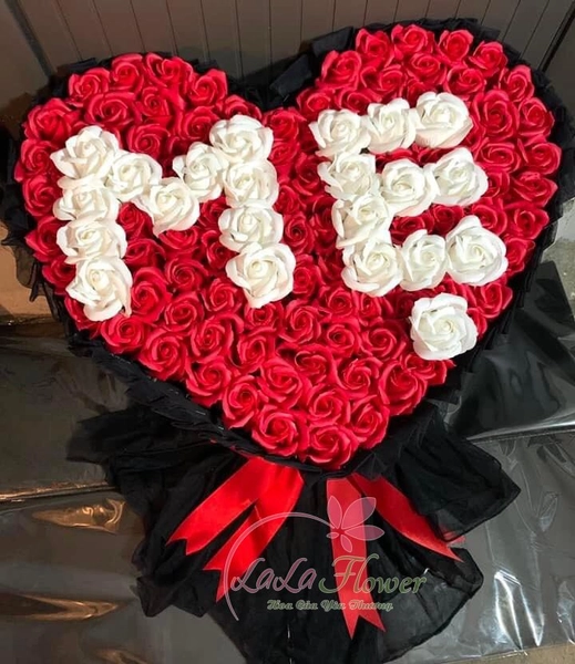 Bó 99 hoa hồng sáp thơm cao cấp tặng mẹ