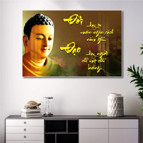Tranh treo tường phật giáo đời và đạo