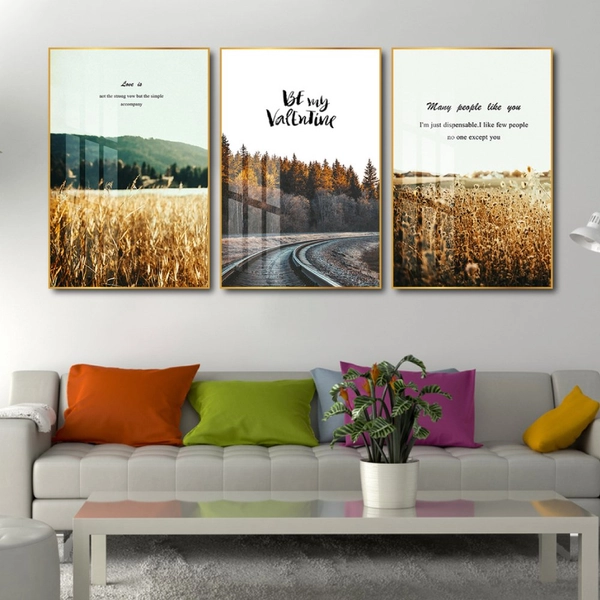 Tranh treo tường be my valentine