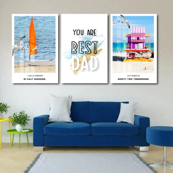 Tranh treo tường you are best dad