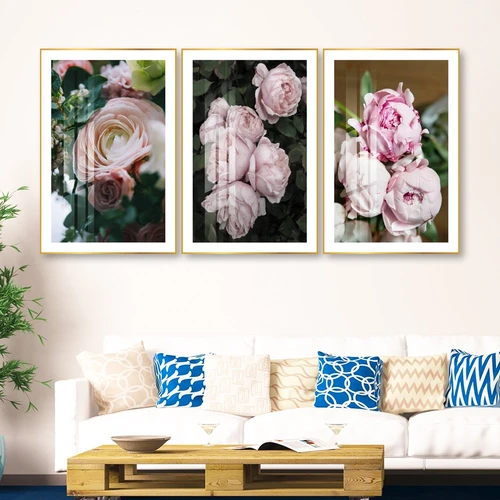 Tranh treo tường hoa hồng xinh tươi sặc sỡ