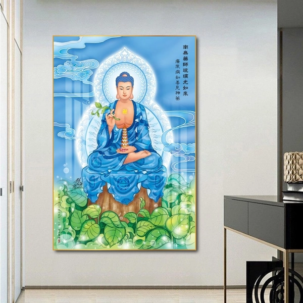 Tranh treo tường Phật Dược Sư 01