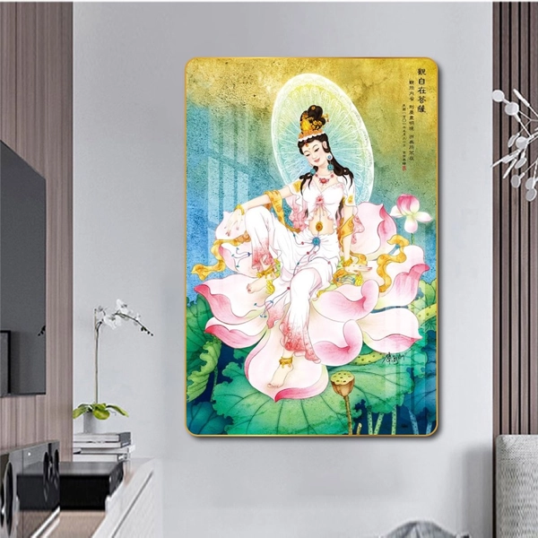 Tranh treo tường quan thế âm bồ tát